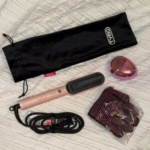 TYMO Pink Hair Straightening Brush